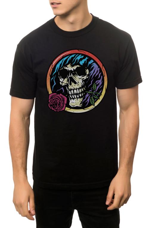 The Life Skull Tee in Black