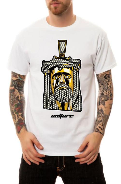 The Jesus Piece T-Shirt in White