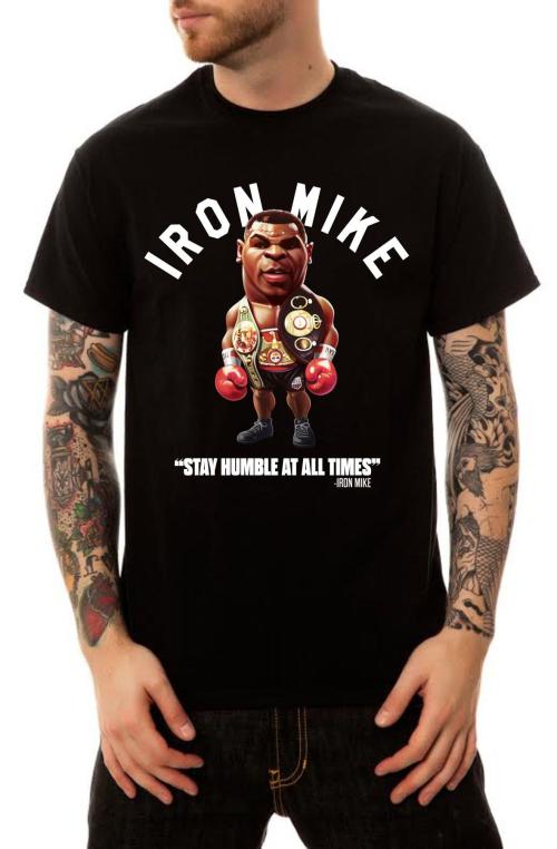 The Iron Mike Toon T-Shirt in Black