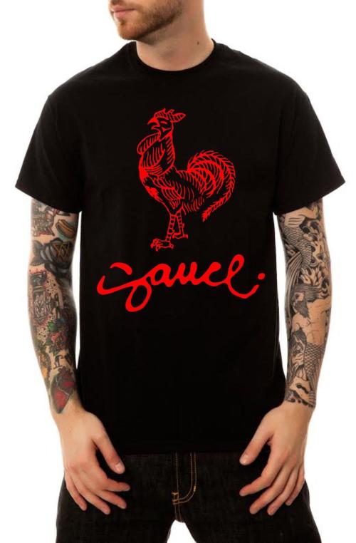 The Too Much Sauce T-Shirt in Black