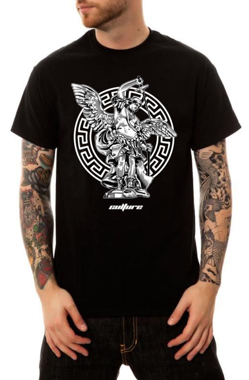 The St. Michael T-Shirt in Black