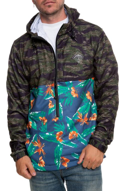 The Tropical Adventure Anorak in Camo Combo