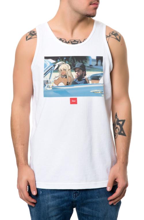 The Cold Kawaii Tank Top in White