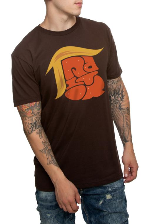 The Donald Traitor Tee in Dark Chocolate