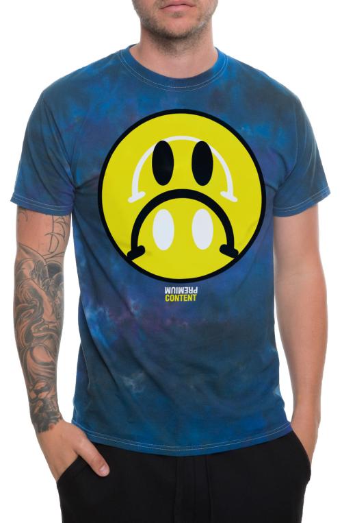 The Two Moods Tee in Galaxy