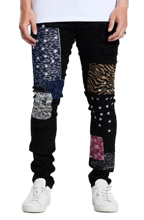 Gerard Multi Patch Jeans