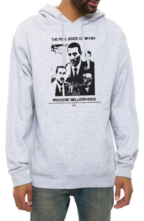 The Yakuza Hoodie in Heather Grey