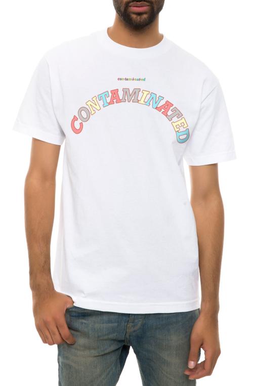 The Contaminated Tee in White