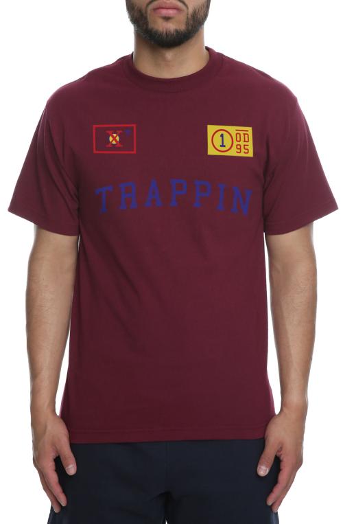 The Trappin 1995 Tee in Burgundy