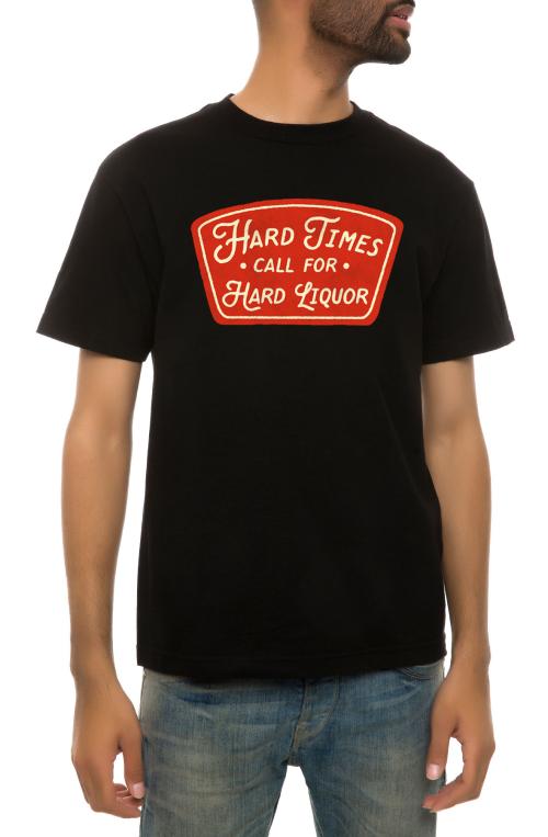 The Hard Liquor Tee in Black