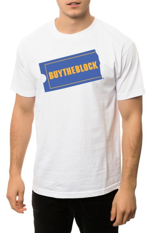 The Buy the Block Tee in White