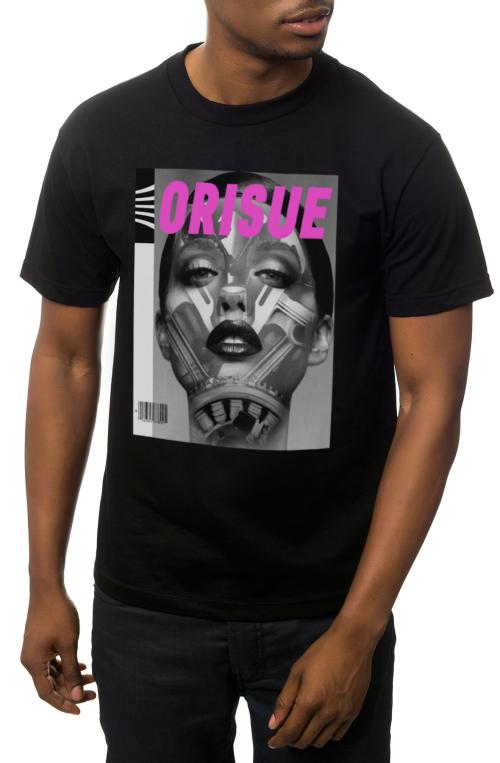 The Engine Issue Tee in Black