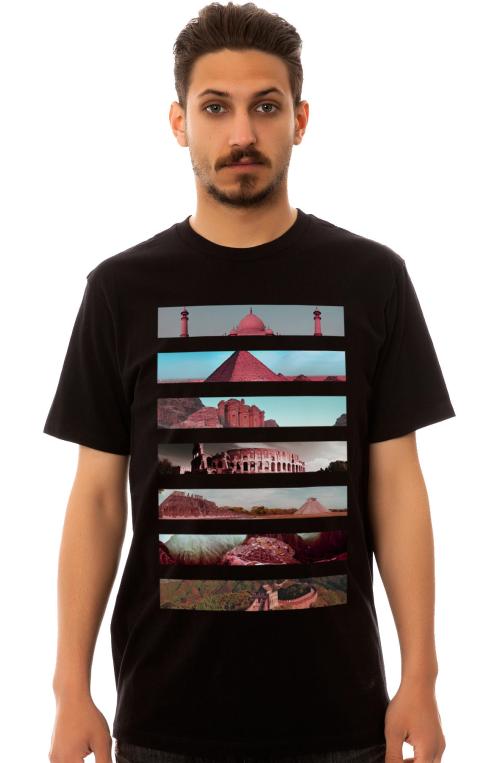 The 7 Wonders Tee in Black