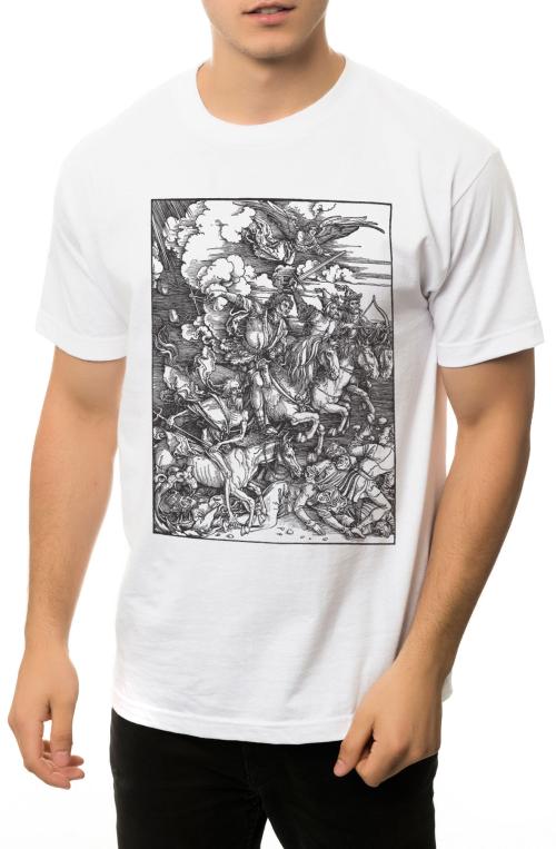 The Four Horsemen Tee in White