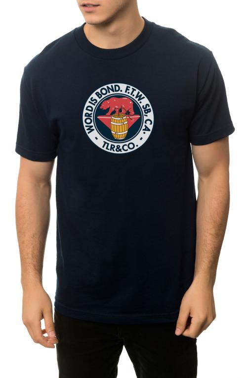 The Model Tee in Navy