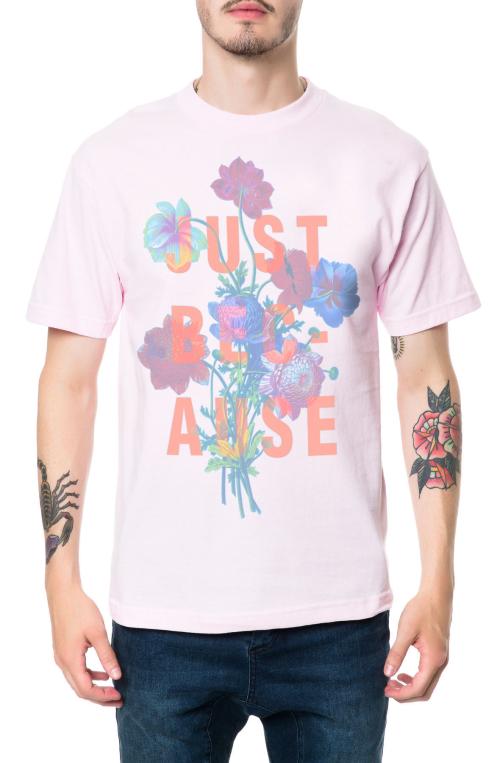 The Just Because Tee in Pink