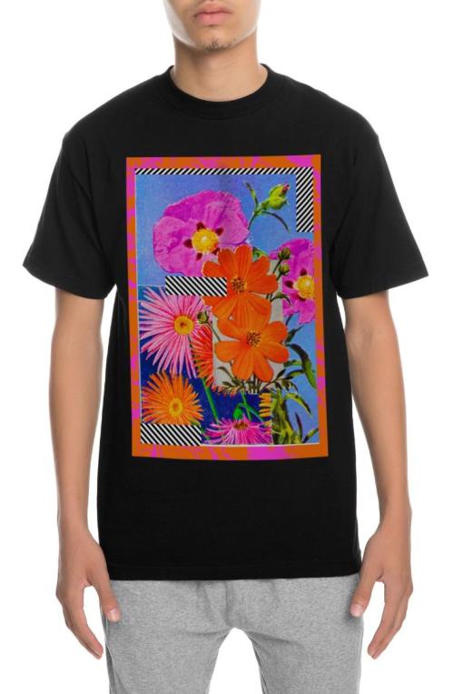 The Flower Paradise Tee in Black