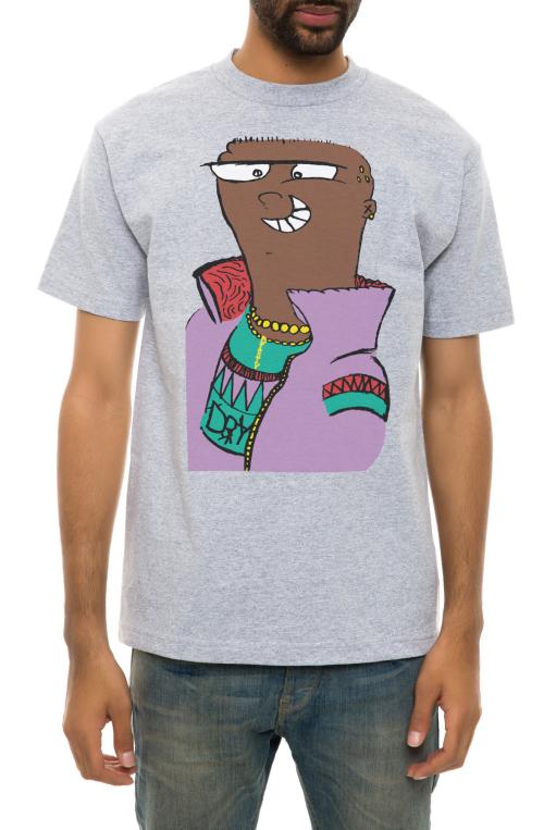 The Lumphead Tee in Heather Grey