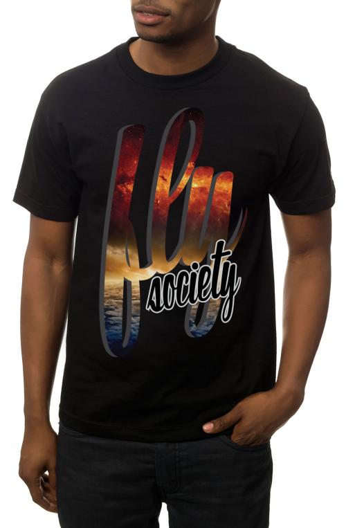 The Fly Time Tee in Black