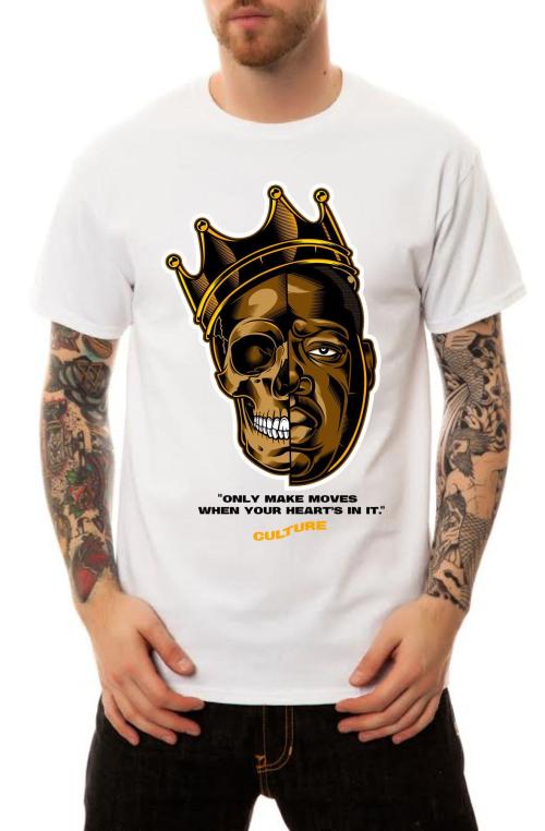 The Biggie Crown T-Shirt in White