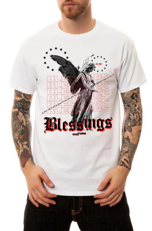 The Blessed T-Shirt in White