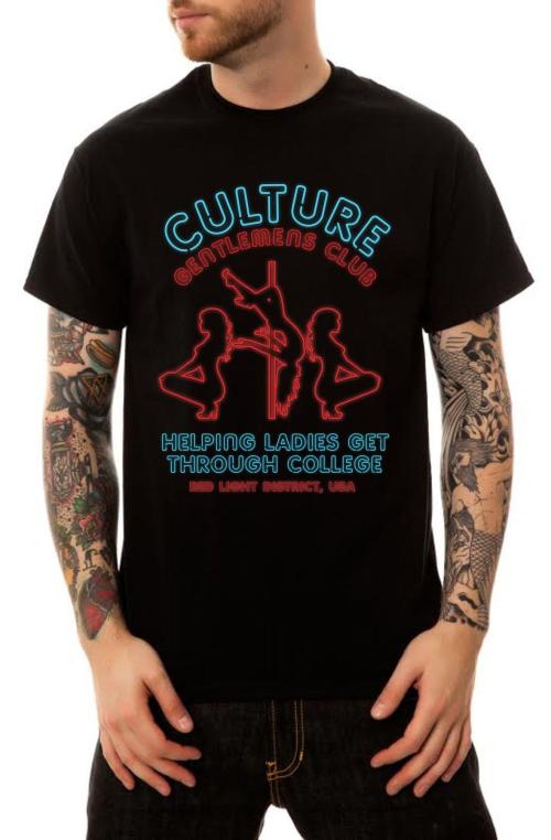 The Gentlemens Club T-Shirt in Black