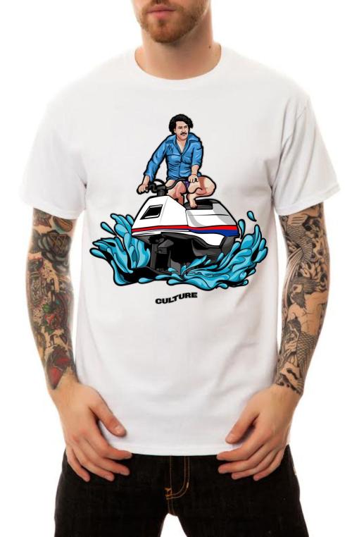 The Pablo Wavy T-Shirt in White