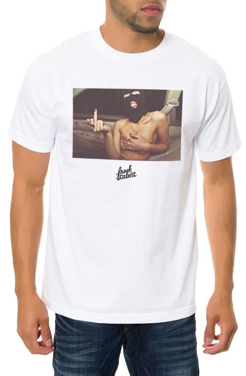 The Heist Tee in White