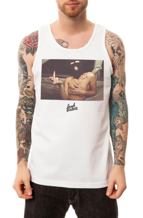 The Heist Tank Top in White