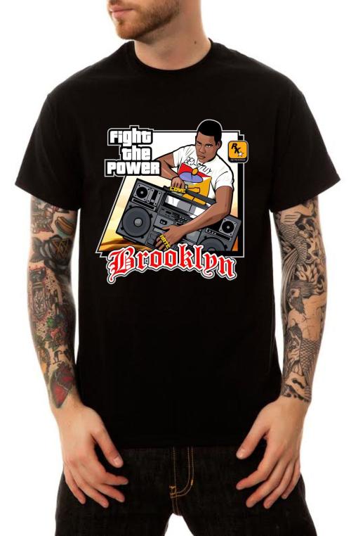 The Raheem GTA T-Shirt in Black
