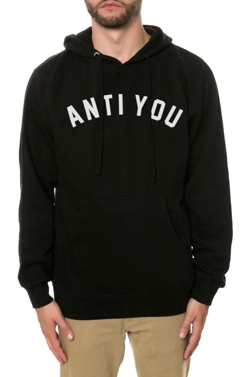 The Anti You Hoodie in Black