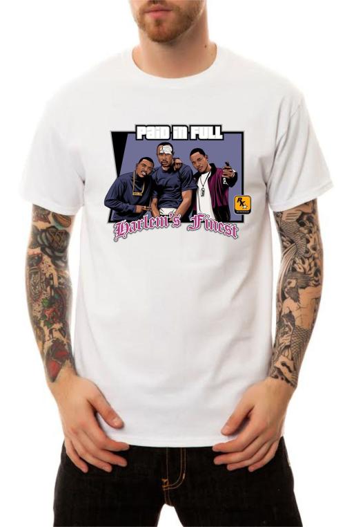 The Paid in Full GTA T-Shirt in White