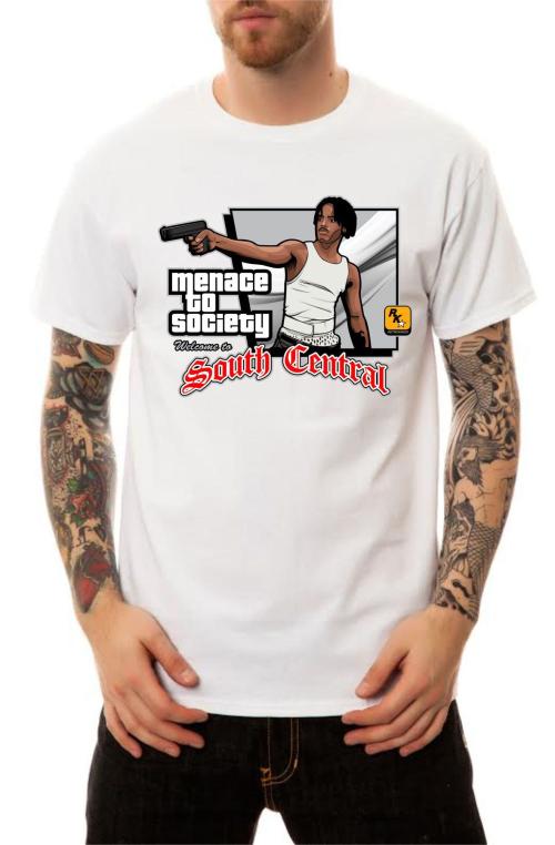 The Menace GTA T-Shirt in White