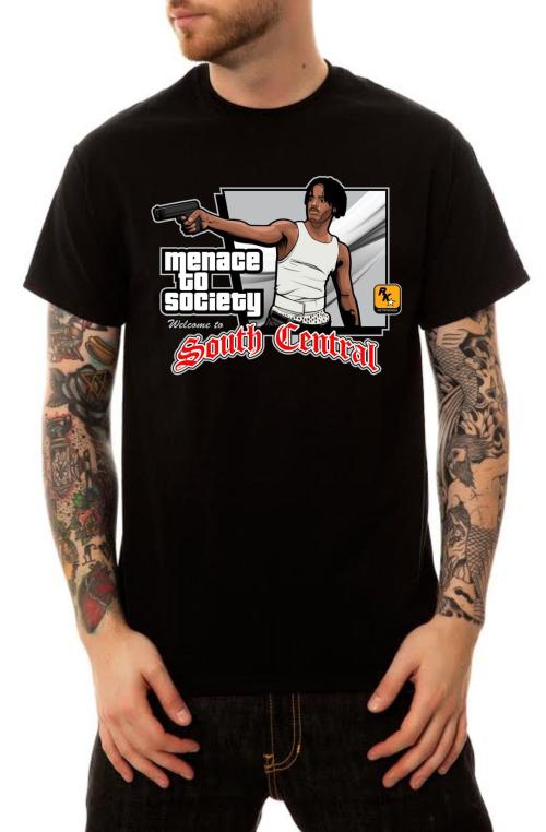 The Menace GTA T-Shirt in Black
