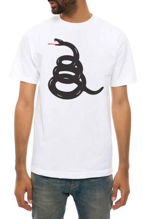 The Black Mamba Tee in White