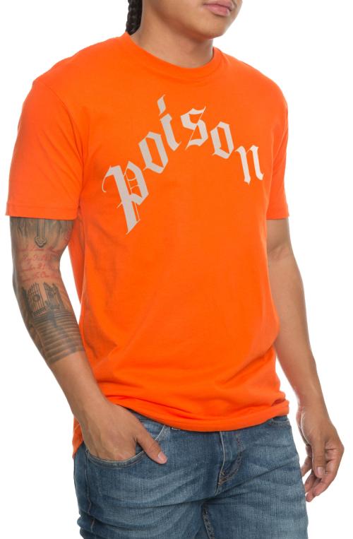 The Poison Tee in Safety Orange