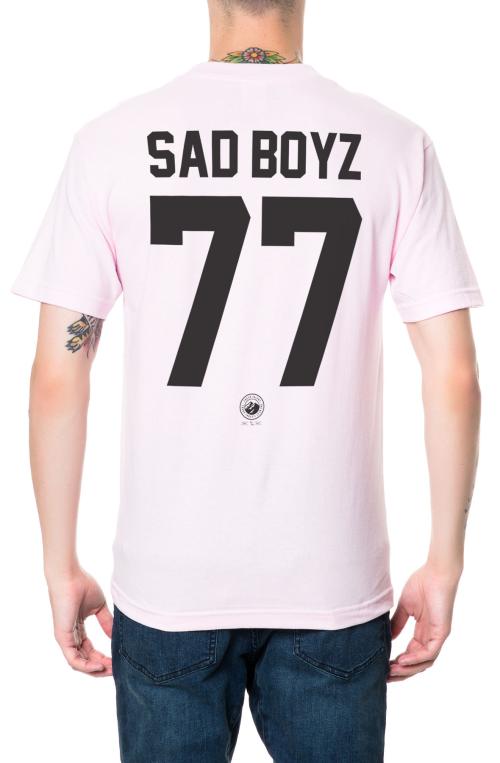 The Sad Boyz Tee in Pink