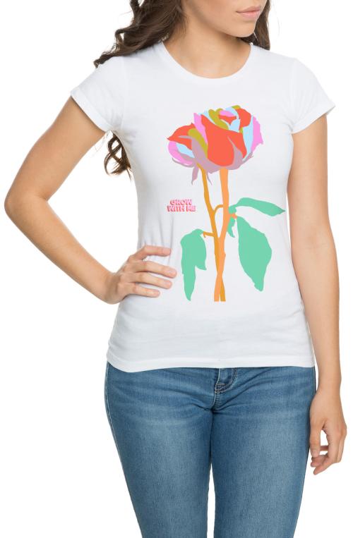 The Grow with Me Tee in White