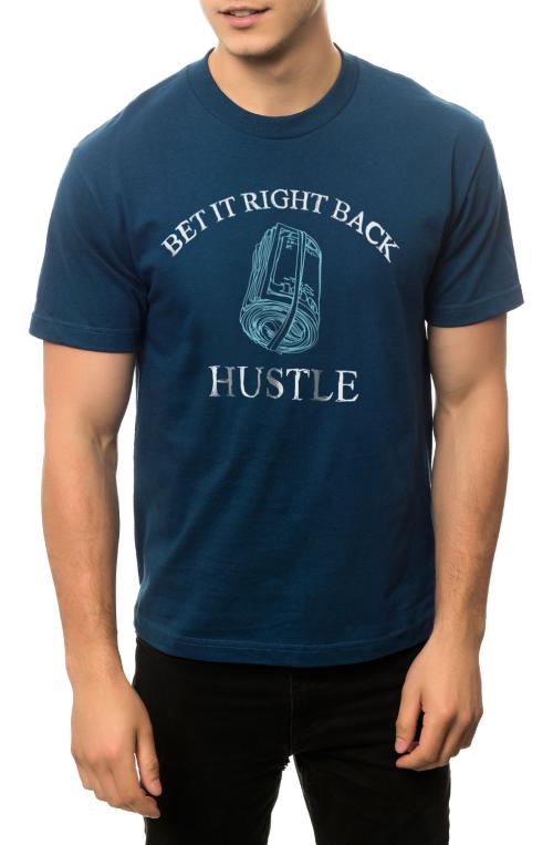 The Right Back Tee in Harbor Blue