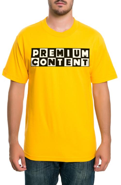 The Station Identification Tee in Gold