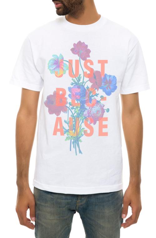 The Just Because Tee in White