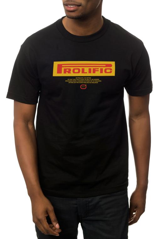 The Prolific Tee in Black