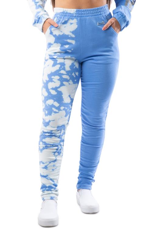 Alexis Ruching Half Tie Dye Joggers
