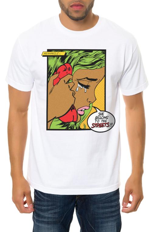The Belong to the Streets Tee in White