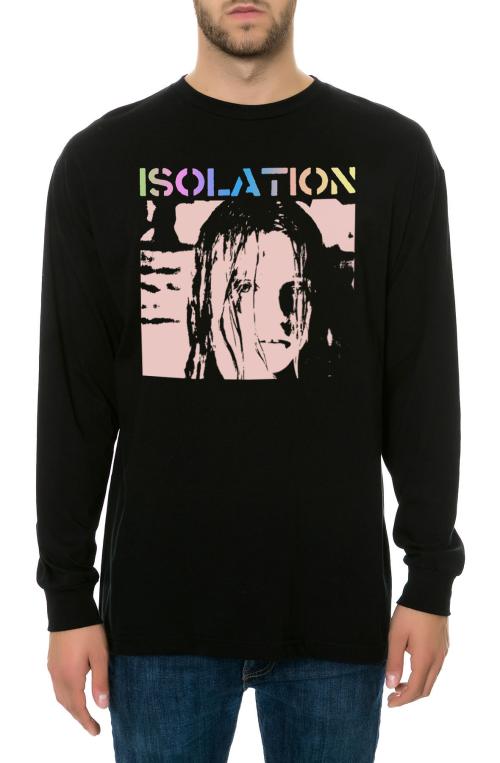 The Isolation Long Sleeve Tee in Black
