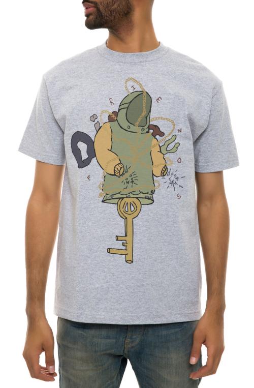 The Bond Tee in Heather Grey