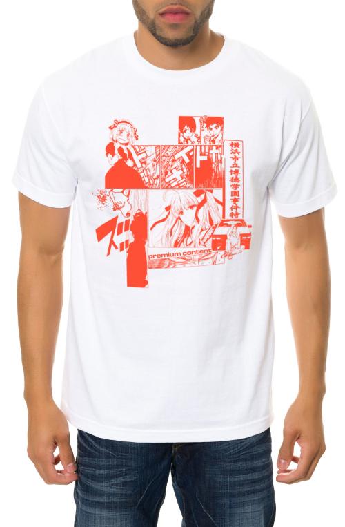 The Manga Tee in White