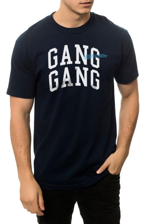The Gang Gang Tee in Navy