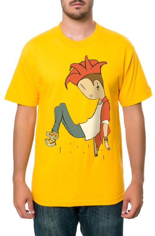 The Midair Tee in Gold