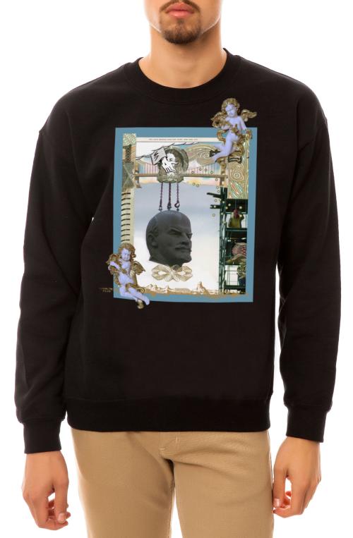 The Hell Gate Crewneck Sweatshirt in Black